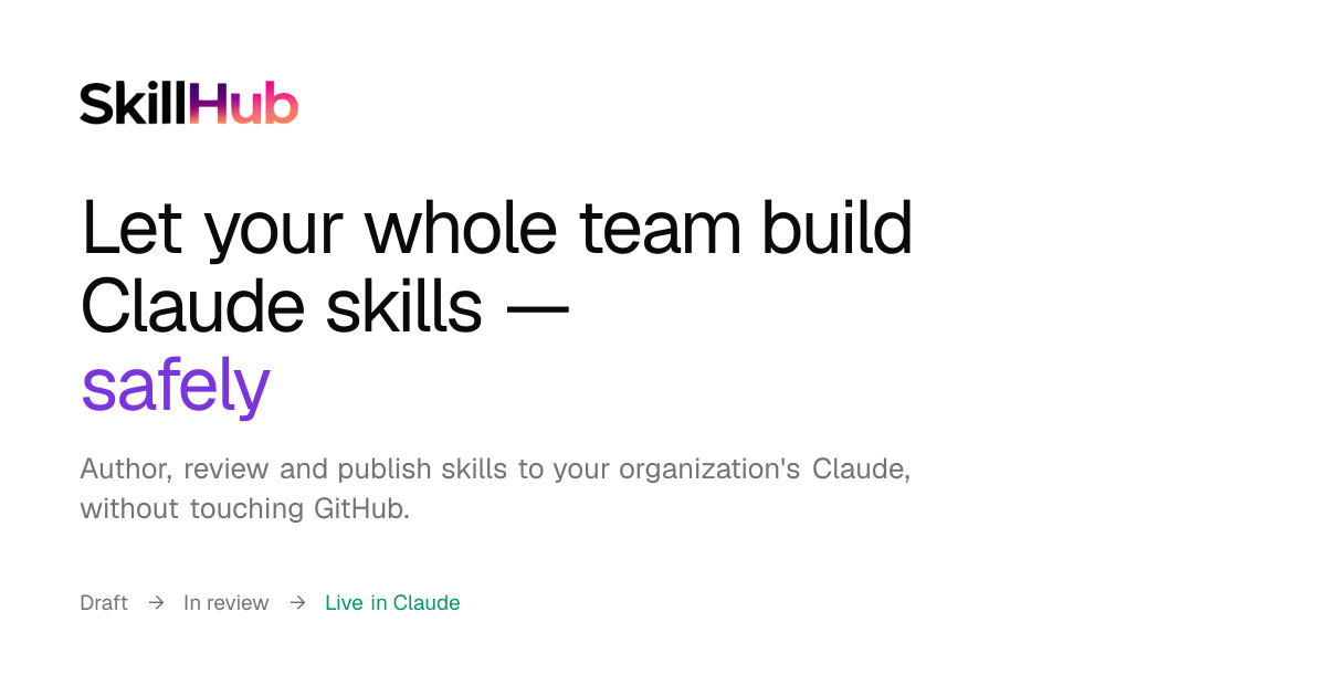 SkillHub screenshot 1